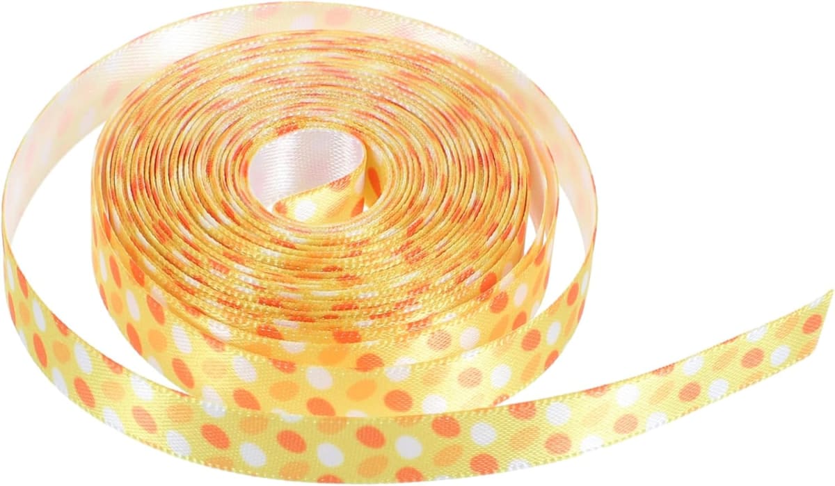 Cinta de Tela para Lazo Huevos Amarillo-Naranjo 5 Metros3