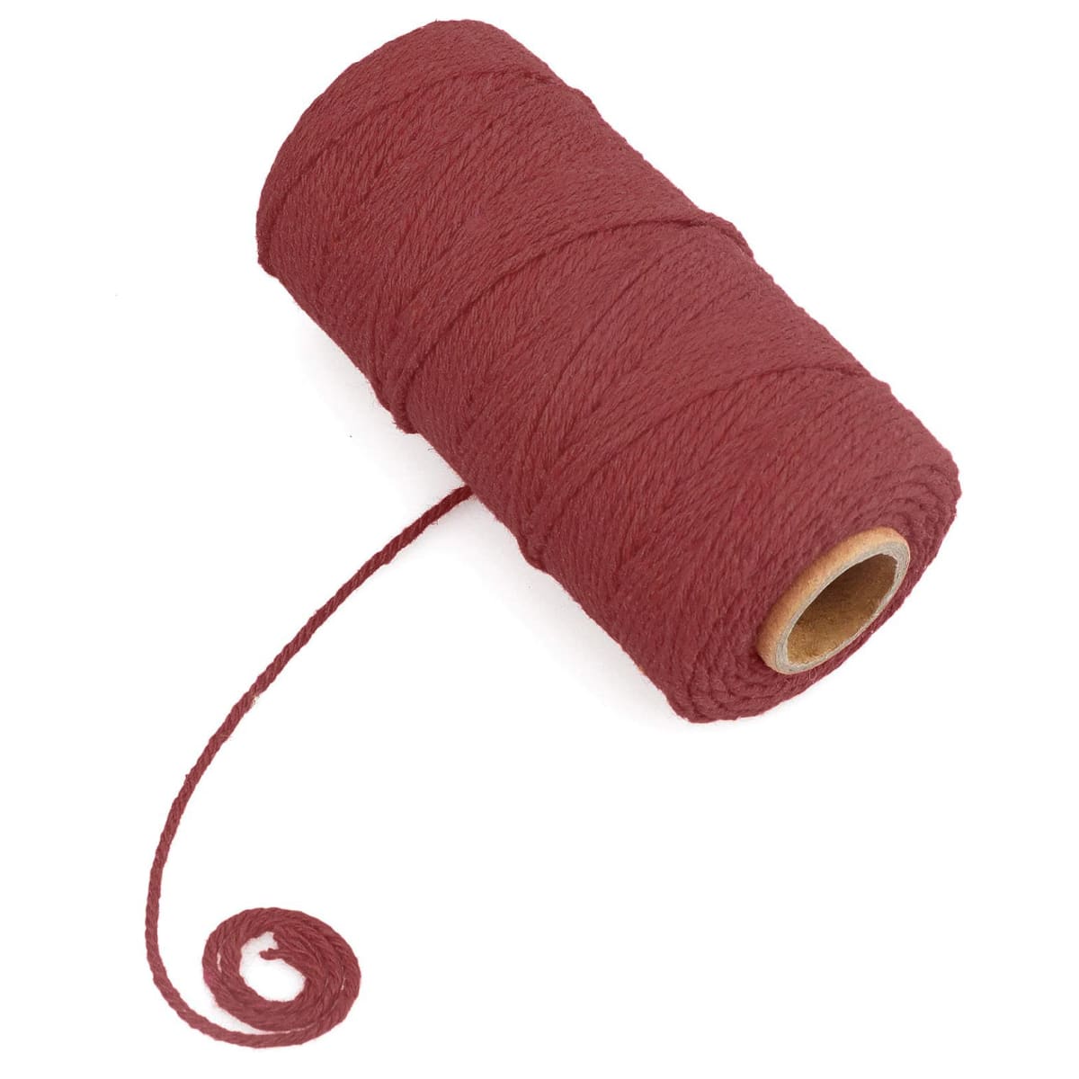 Cordón de Algodón Rojo 100 mts.1