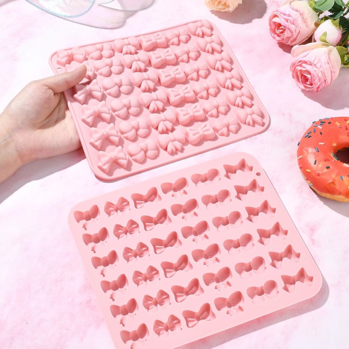 Molde Moños Lazos 36 Cavidades Silicona5