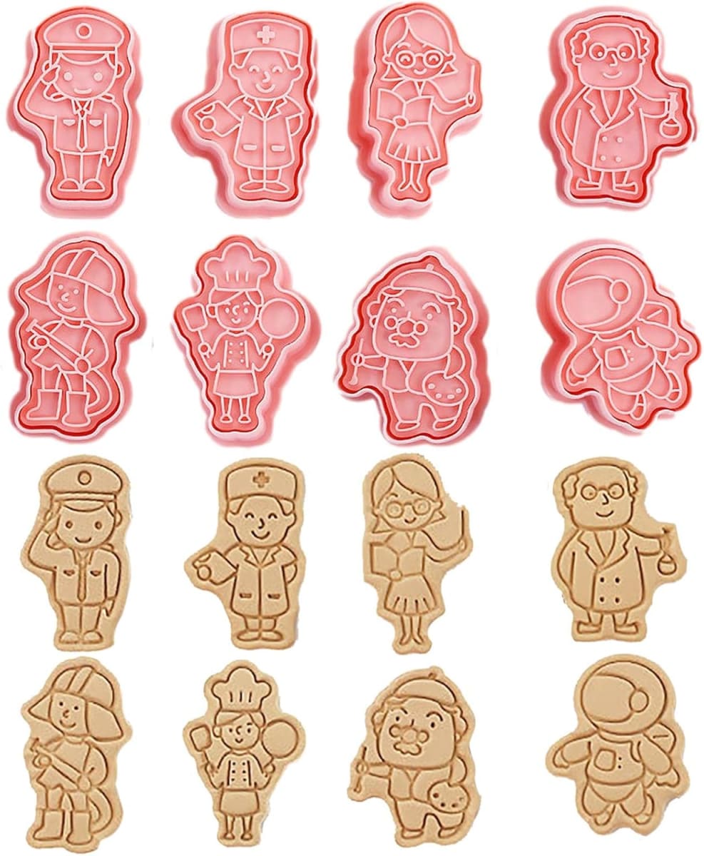 Set Cortador Marcador Oficios 8 Diseños1
