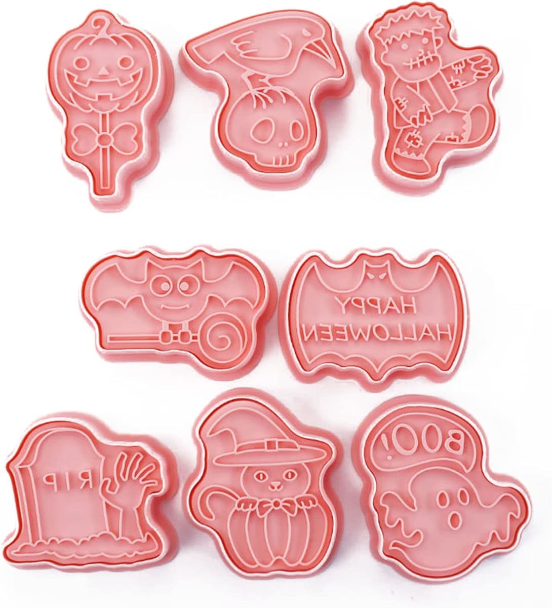 Set Cortador Marcador Halloween N°5 - 8 Diseños4