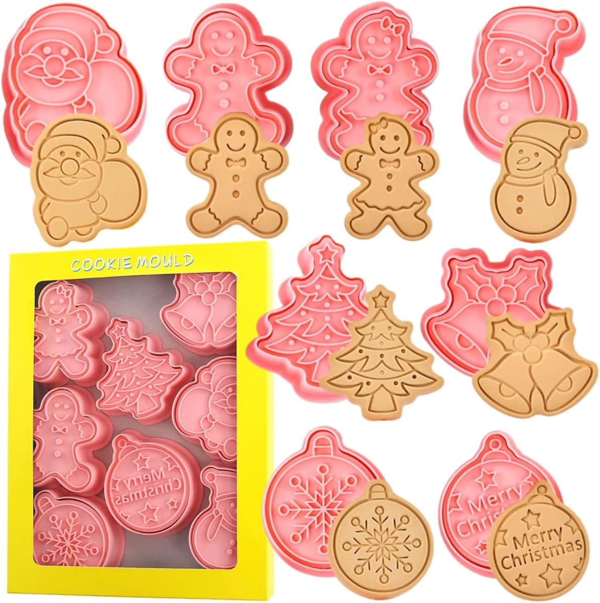 Set Cortador Marcador Navidad N°2 8 Diseños1
