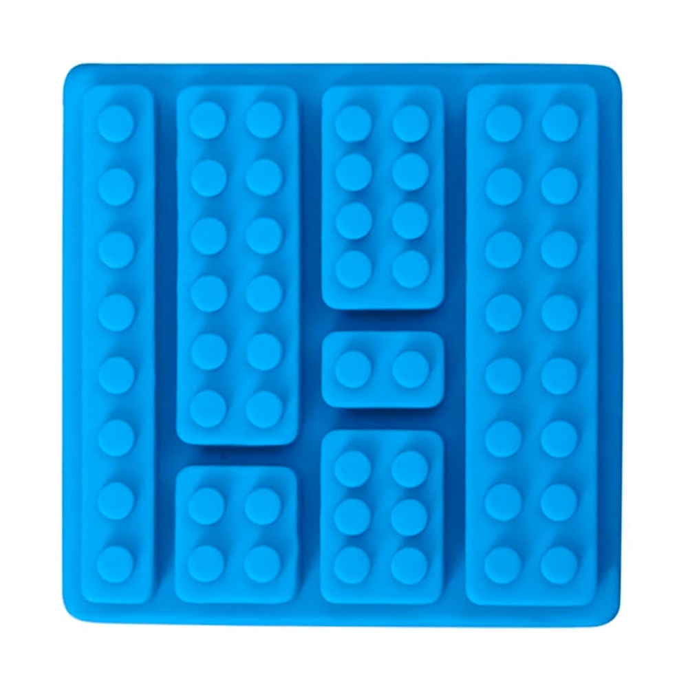 Molde Bloques Lego Cuadrado Silicona 0