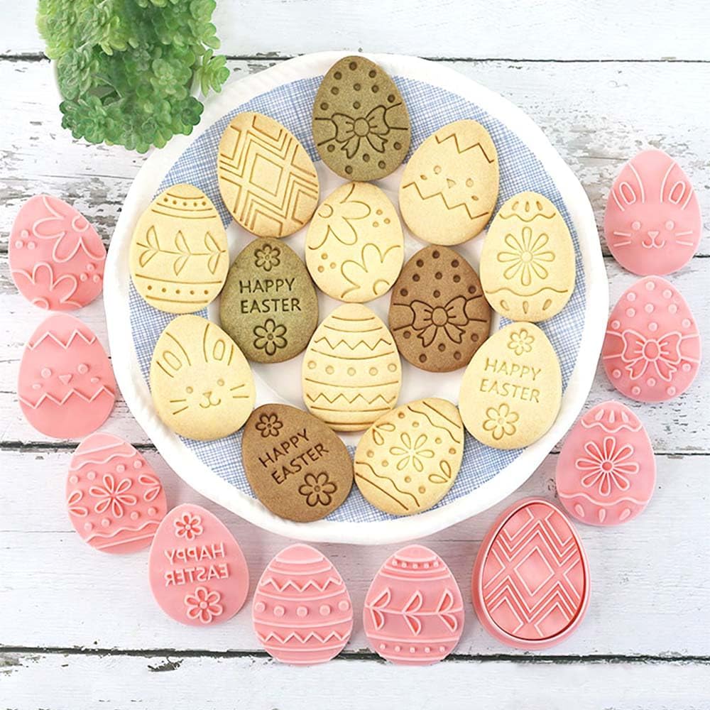 Set Cortador Marcador Huevos N°1 - 10 Piezas Plástico3