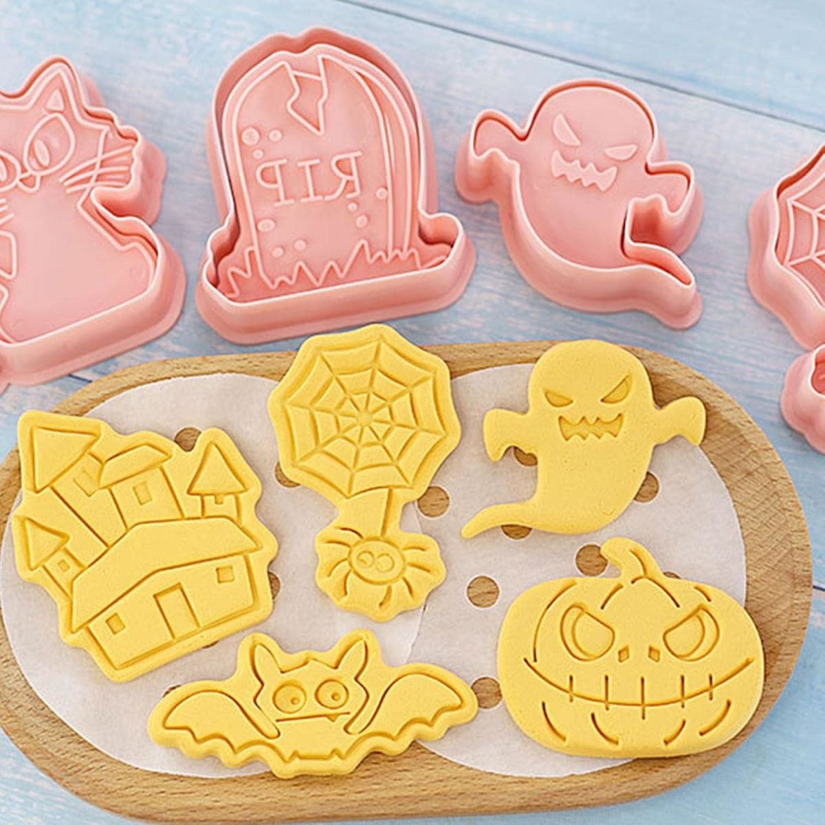 Set Cortador Marcador Halloween N°6 - 8 Diseños4