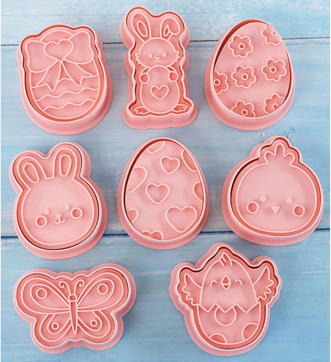 Set Cortador Marcador Pascua N°3 8 Diseños3