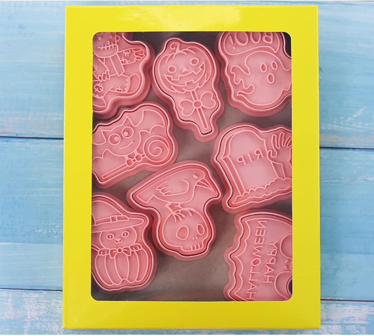 Set Cortador Marcador Halloween N°5 - 8 Diseños6