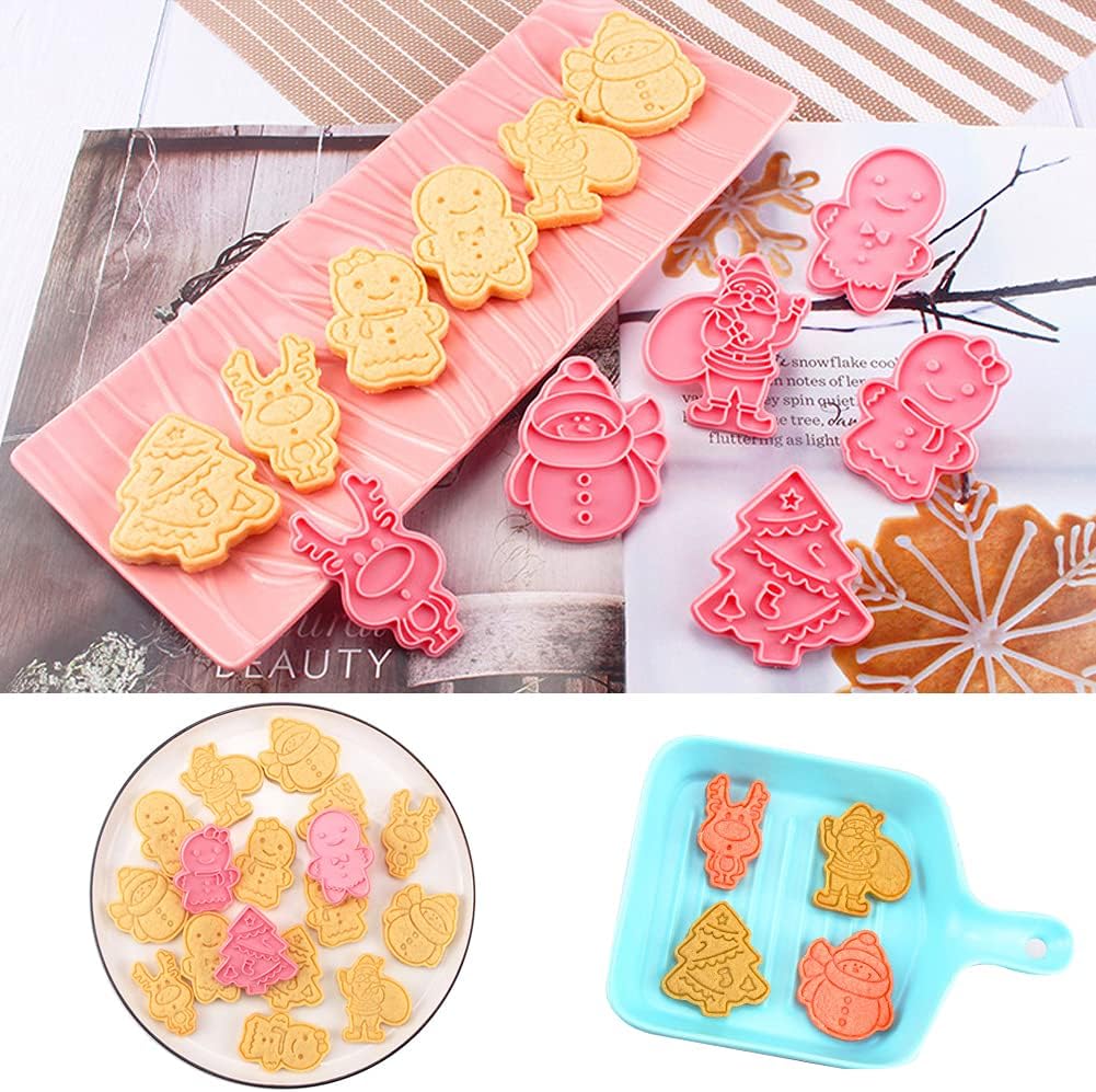 Set Cortador Marcador Navidad N°5 - 6 Diseños3