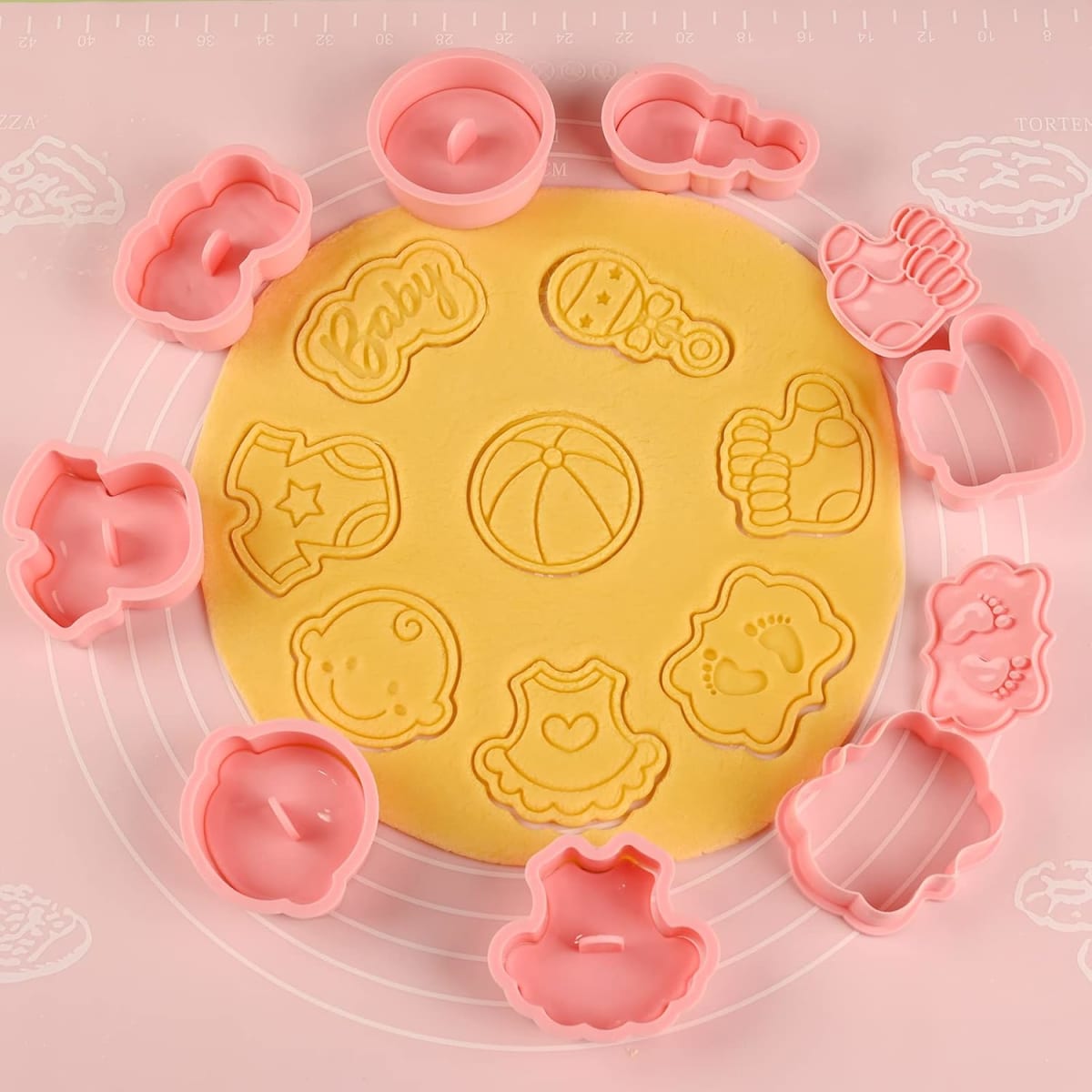 Set Cortador Marcador Baby Shower N°2 - 8 Diseños4