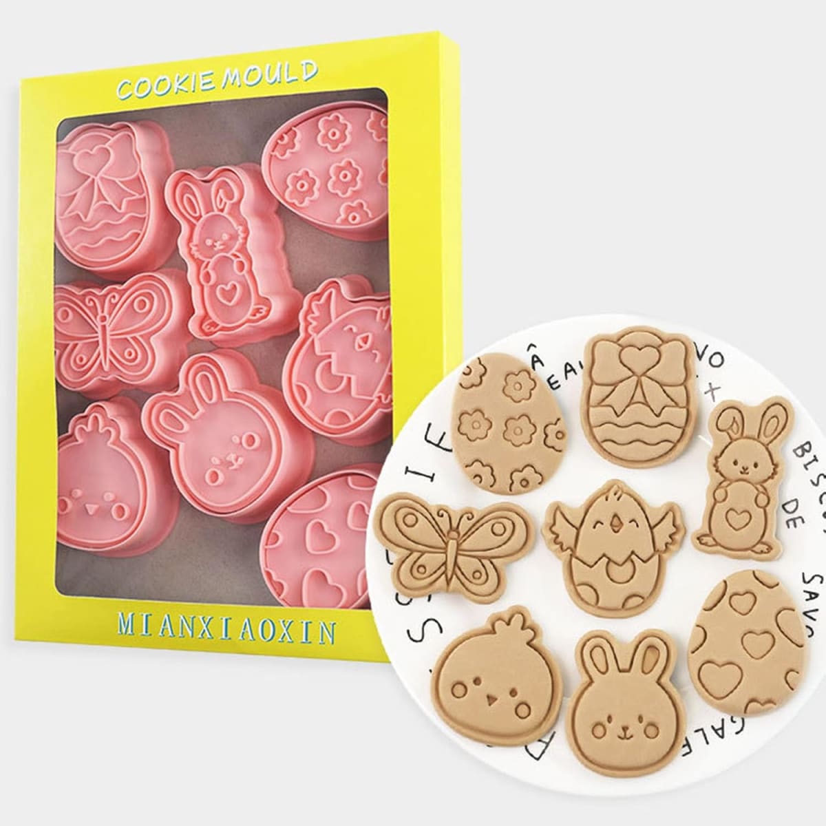 Set Cortador Marcador Pascua N°3 8 Diseños6