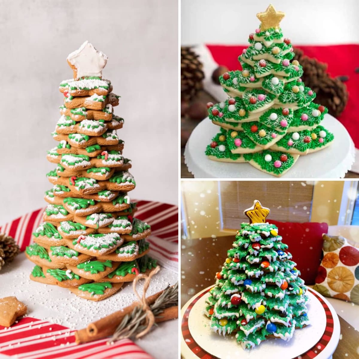 Set Cortadores Estrellas para Árbol 10 Piezas Plástico4
