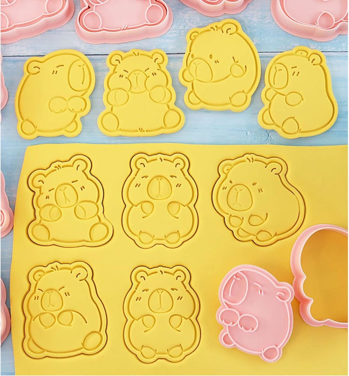 Set Cortador Marcador Capibara N°2 - 8 Diseños3