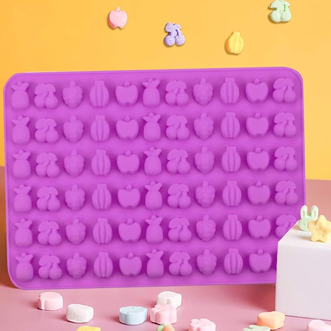 Molde Silicona Gomitas de Frutas2