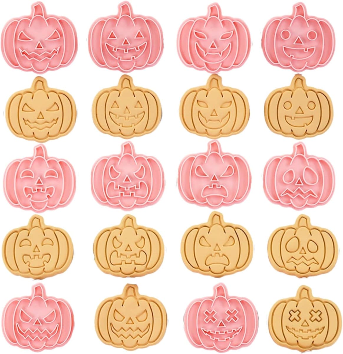 Set Cortador Marcador Calabazas 10 Diseños7