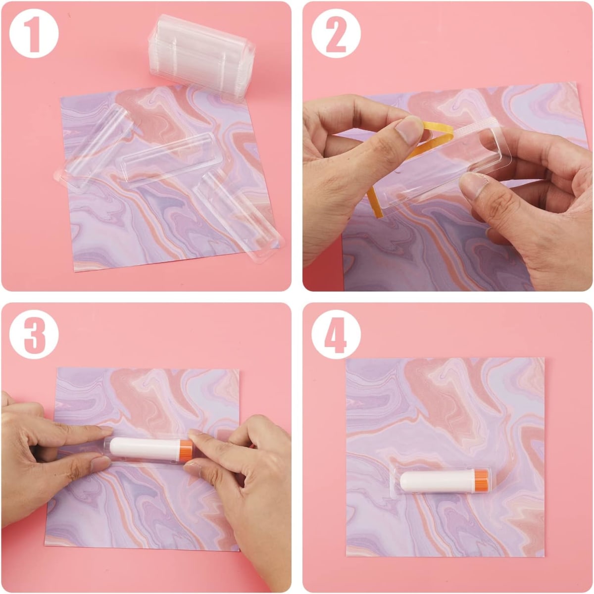 Blíster para Billete o Labial con Adhesivo 10 Unidades5