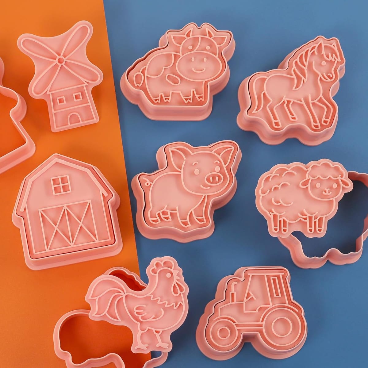 Set Cortador Marcador Granja 8 Diseños3