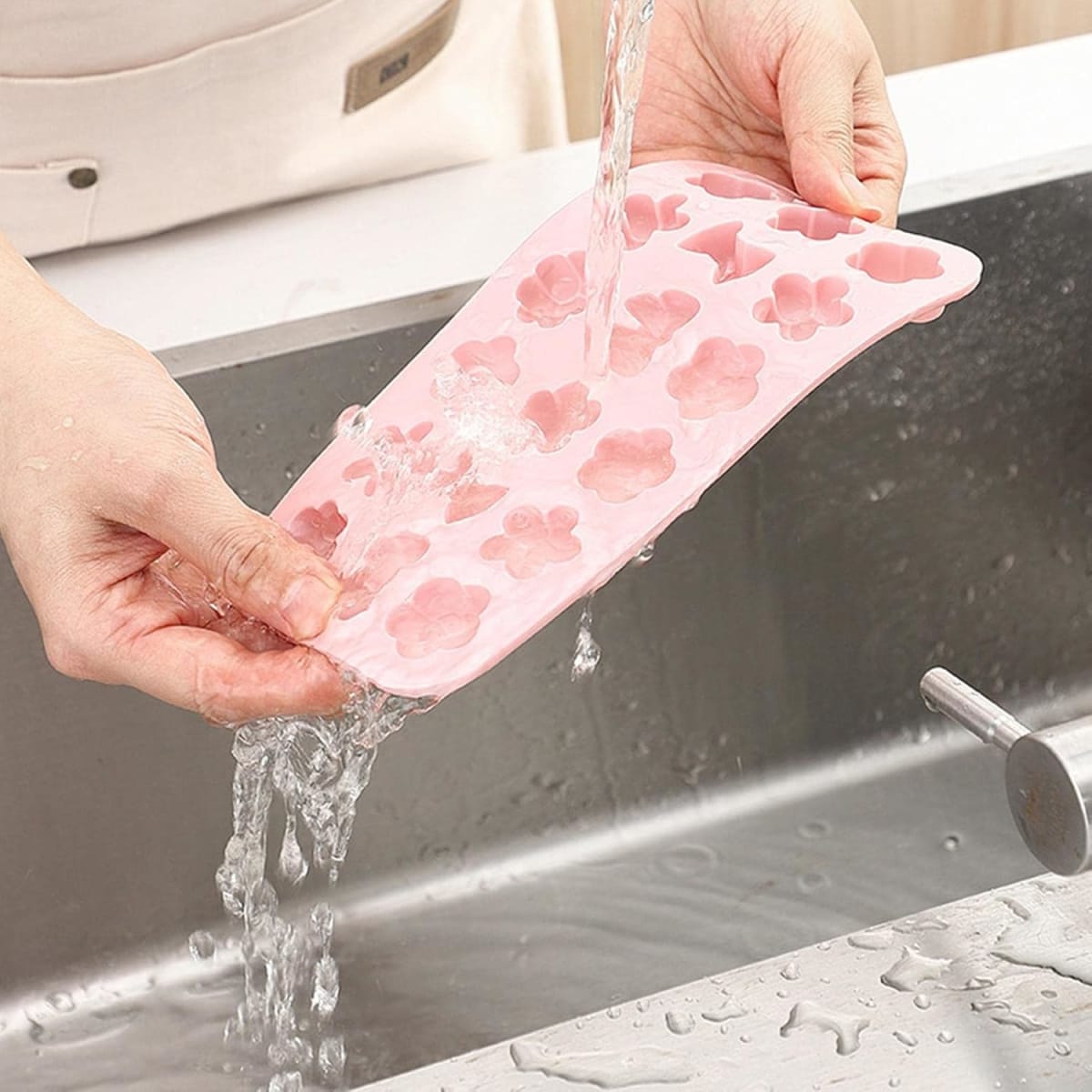 Molde Flores y Moños Silicona6