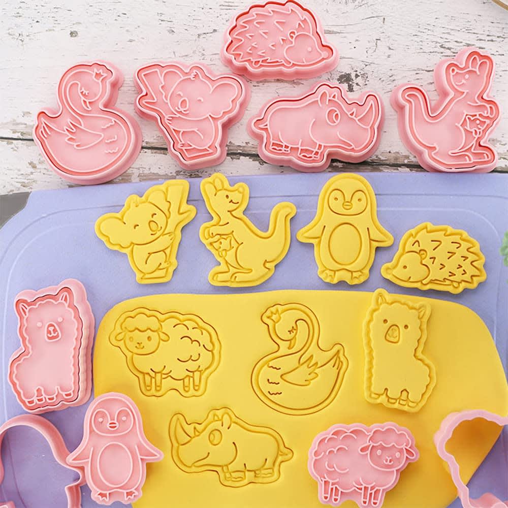 Set Cortador Marcador Animales N°5 - 8 Diseños4