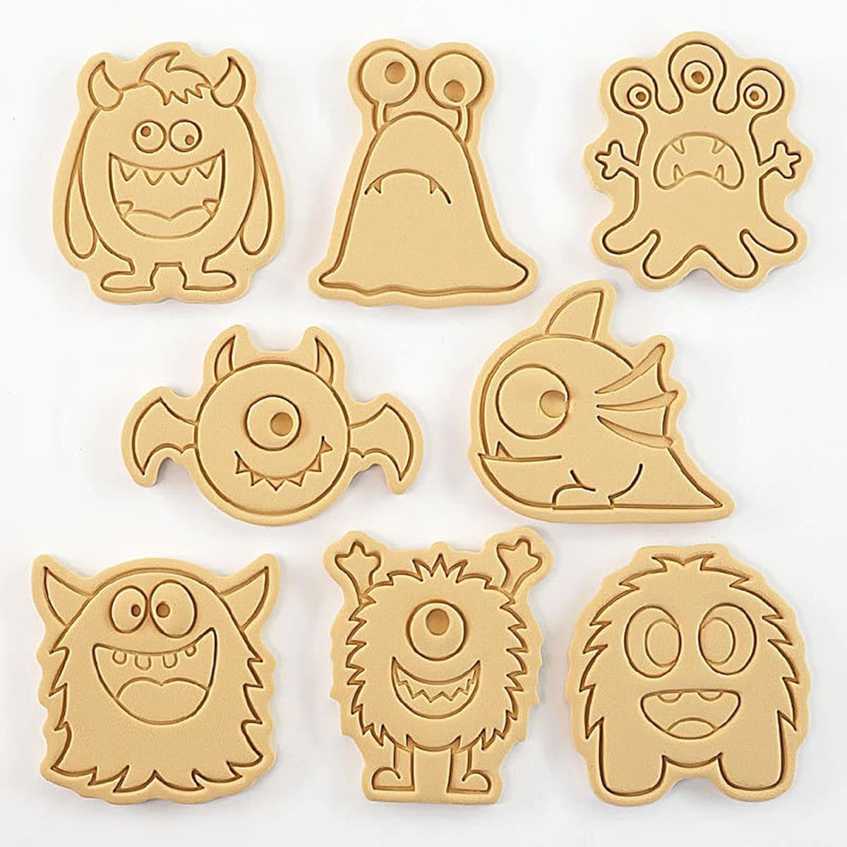 Set Cortador Marcador Monstruos 8 Diseños5