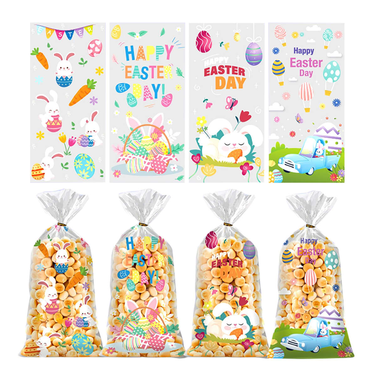 Set Bolsa Celofán Pascua N°3 - 12 Unidades 0