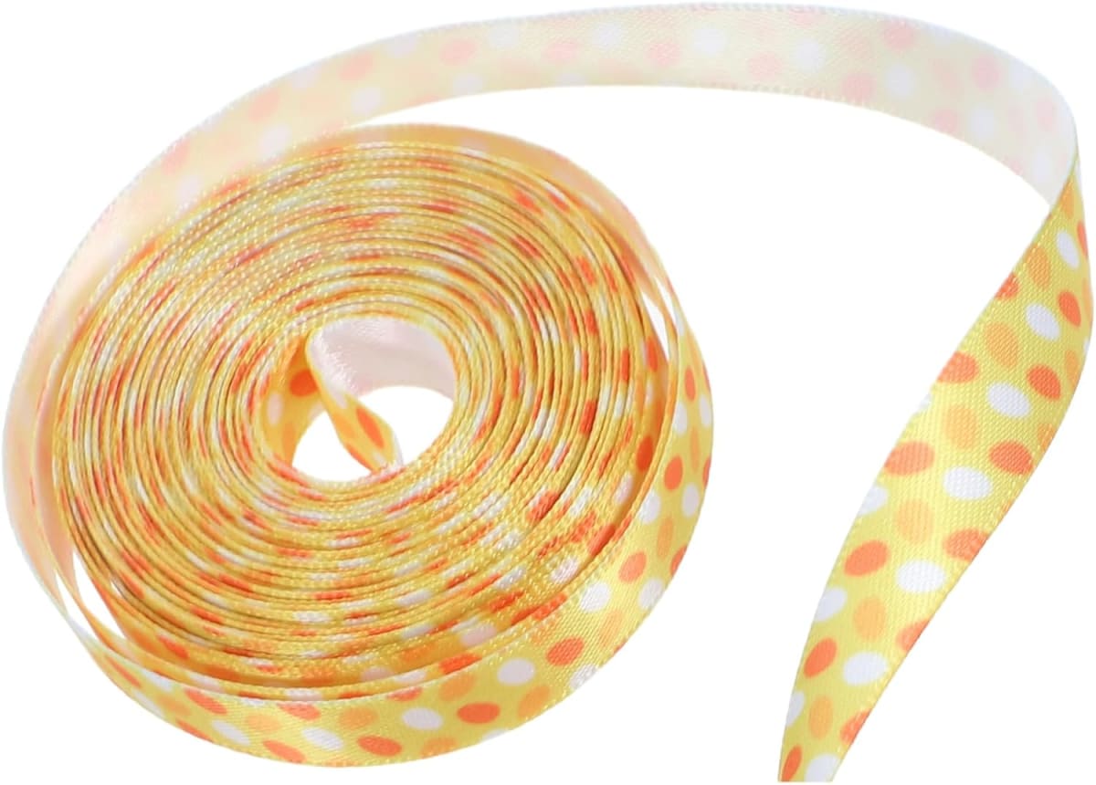 Cinta de Tela para Lazo Huevos Amarillo-Naranjo 5 Metros2