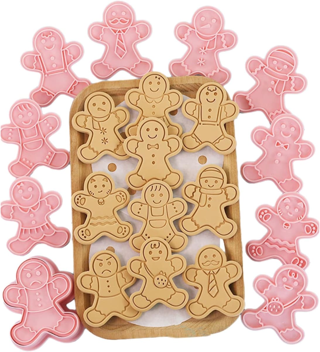 Set Cortador Marcador Galleta de Jengibre 10 Diseños5