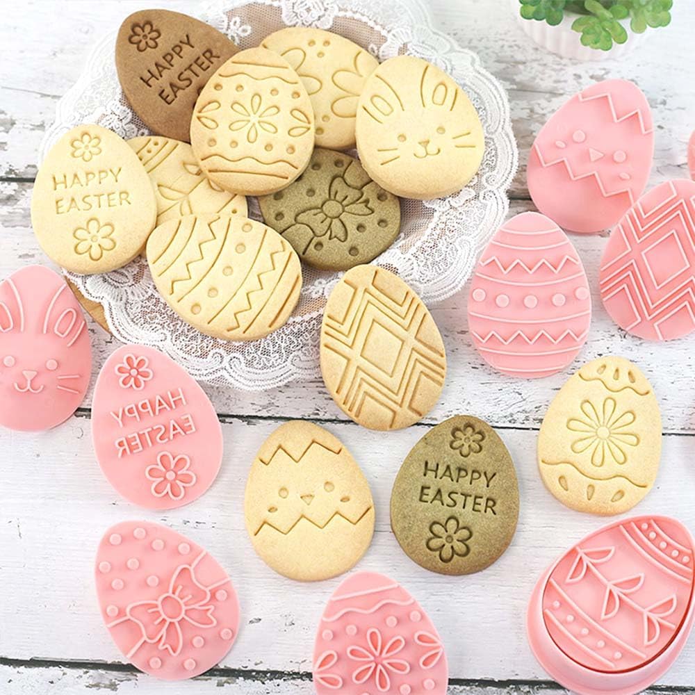 Set Cortador Marcador Huevos N°1 - 10 Piezas Plástico2