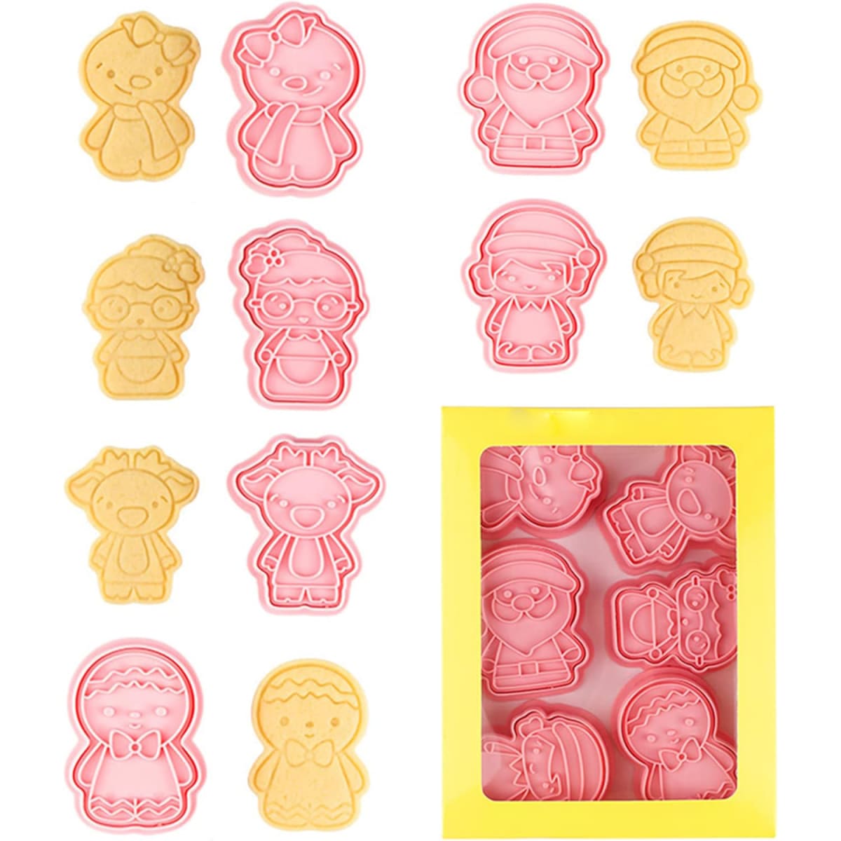 Set Cortador Marcador Navidad N°1 6 Diseños2