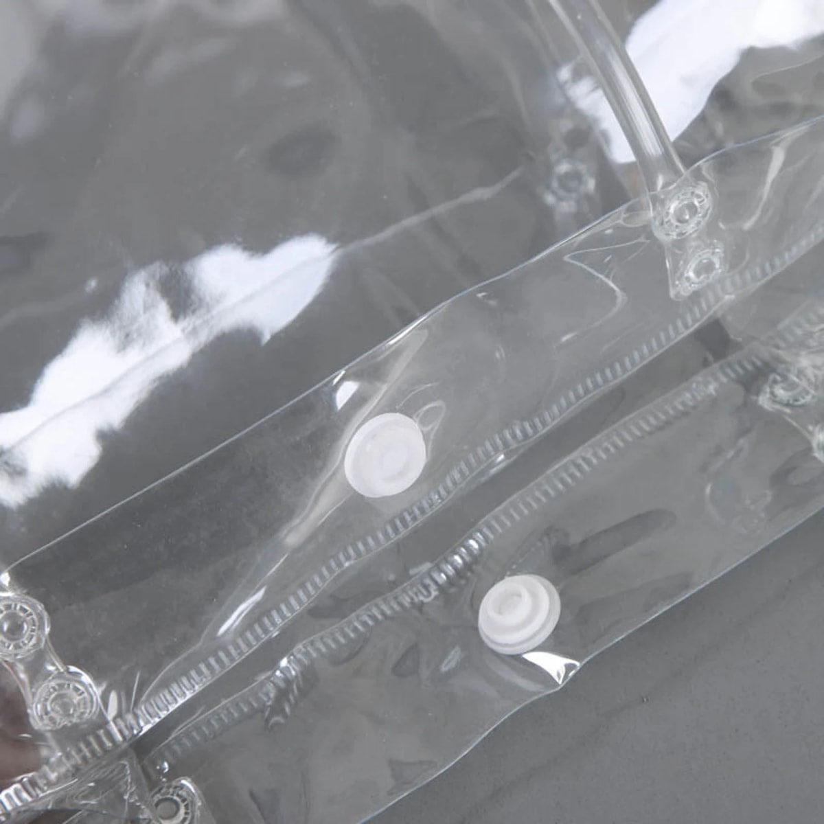 Bolsas Pvc Transparente Con Asa 16x14x6 Cm. 5 Unidades6