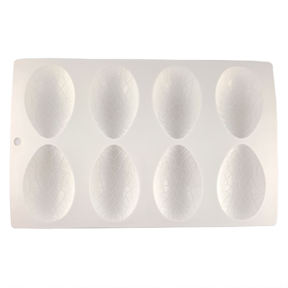 Molde Huevos Craquelados 8 Cavidades Silicona1