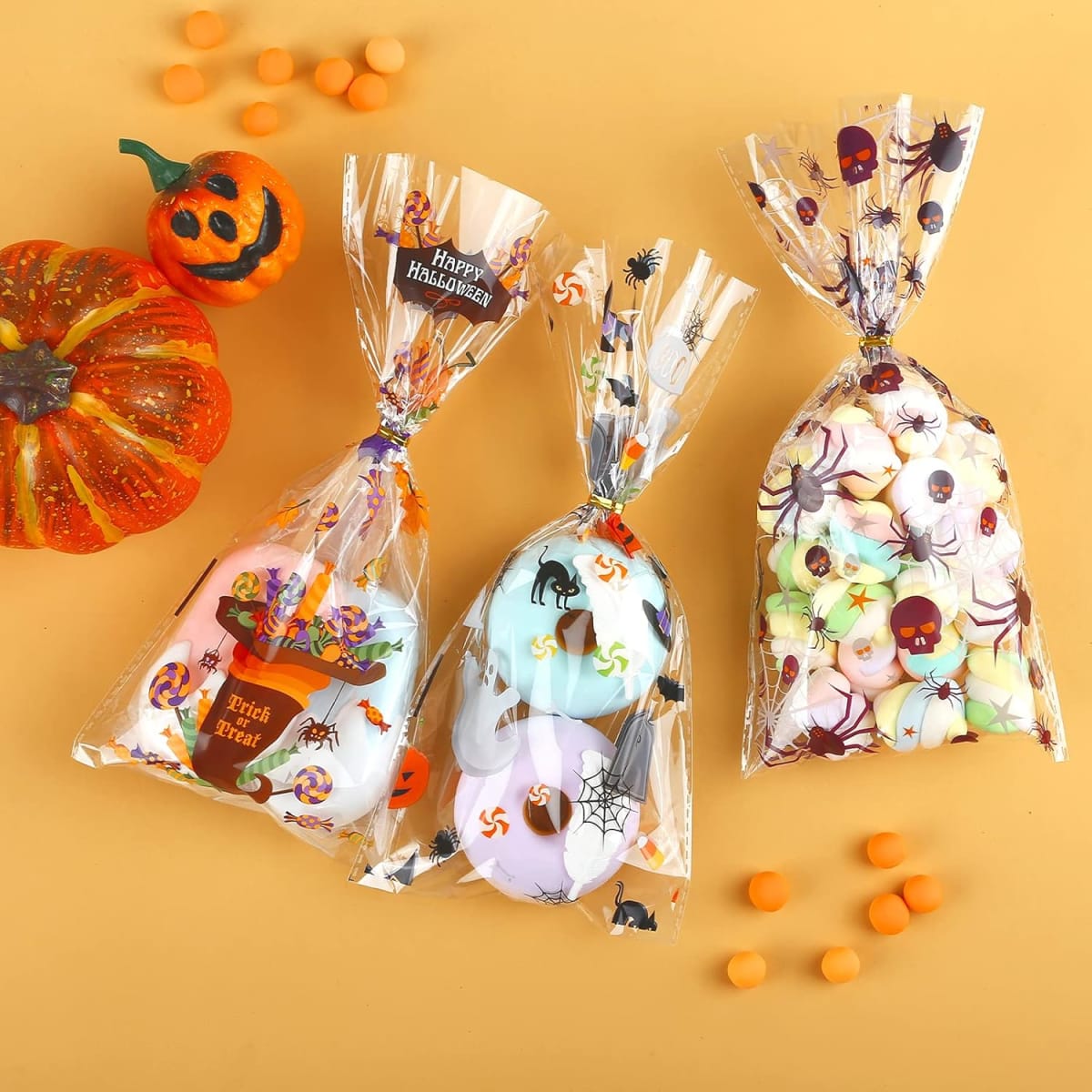 Set Bolsas Celofán Halloween N°1 - 12 Unidades2