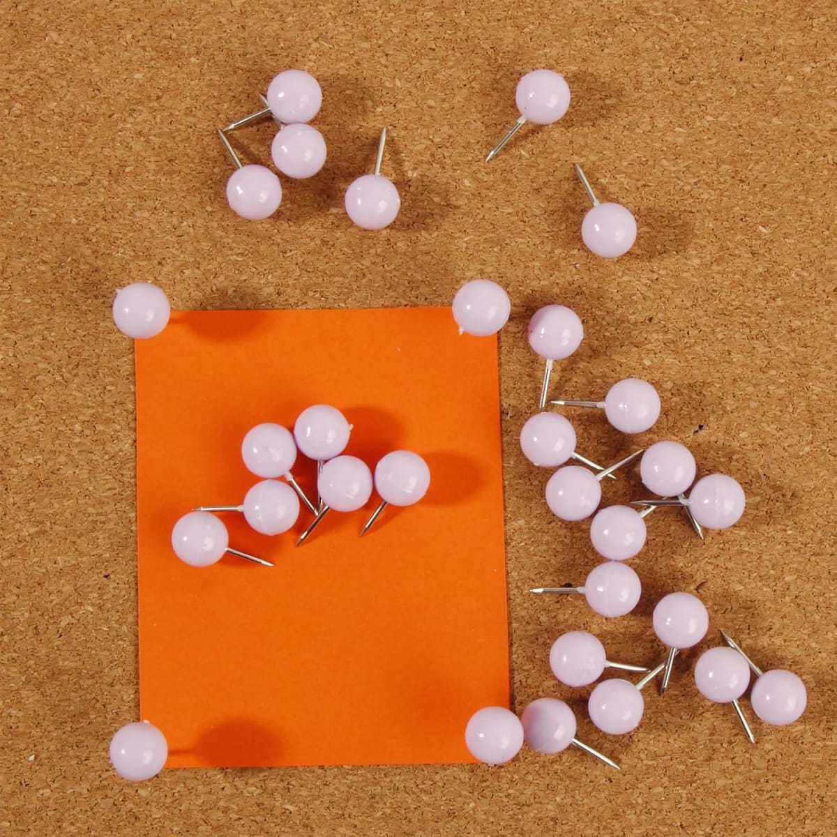 Chinches Tachuelas Pin Cabeza Redonda Lila 20 Unidades4