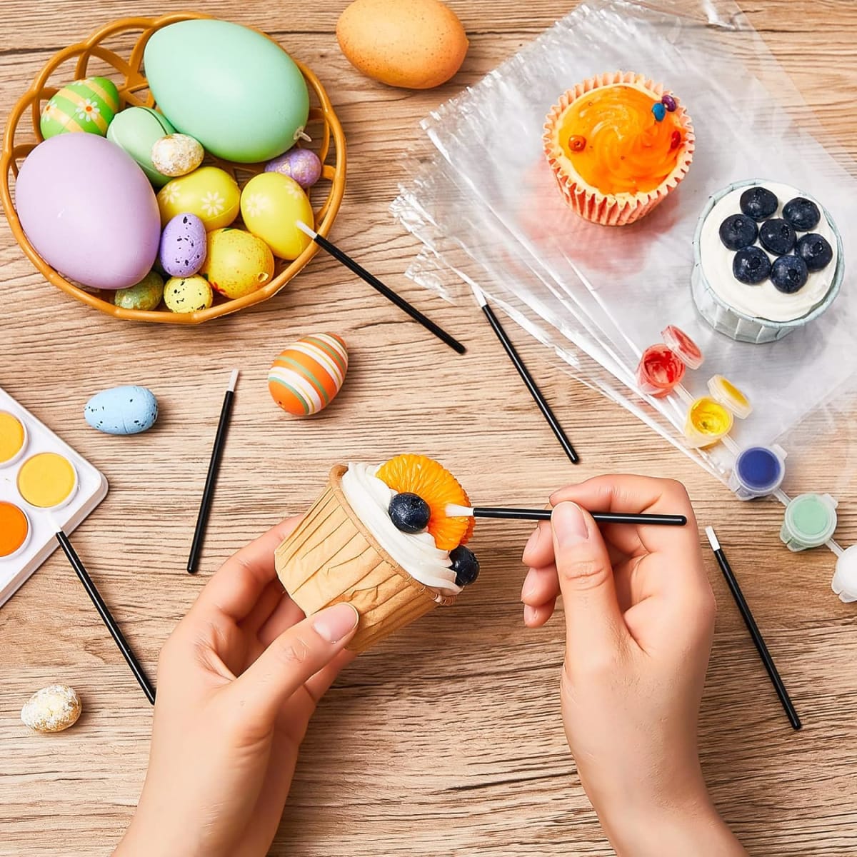 Pinceles Pinta Galleta 9 cm. 50 Unidades4