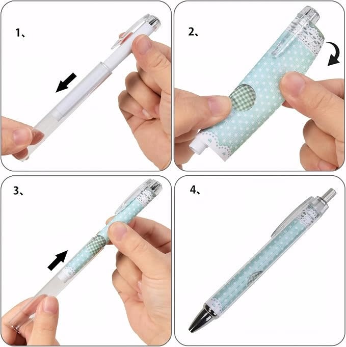 Lápices Bolígrafos para Personalizar Tinta Negra 10 Unidades3