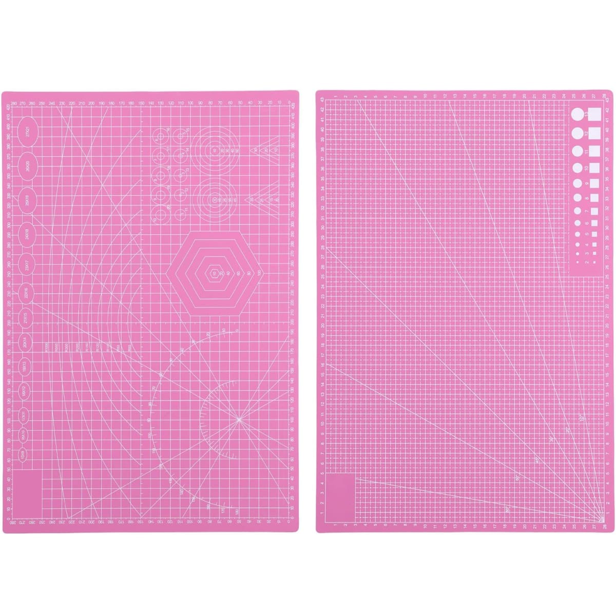 Tabla Base de Corte Salvacorte A3 Rosado 30x45 cm.2