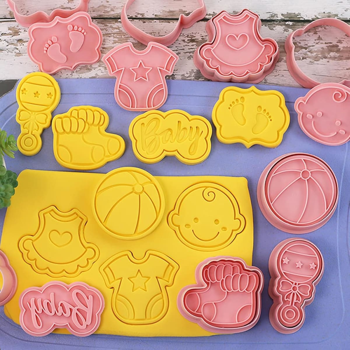 Set Cortador Marcador Baby Shower N°2 - 8 Diseños5