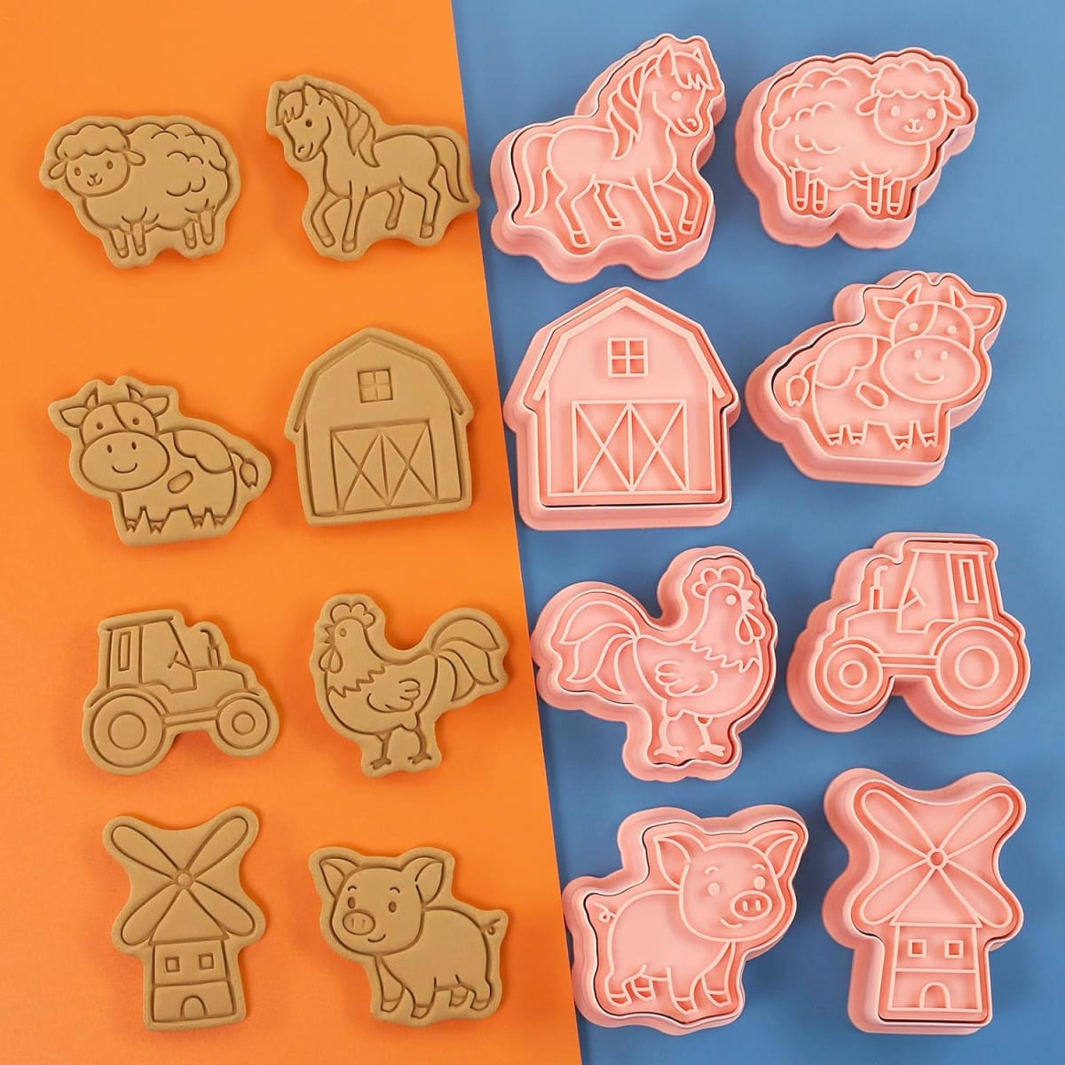 Set Cortador Marcador Granja 8 Diseños4