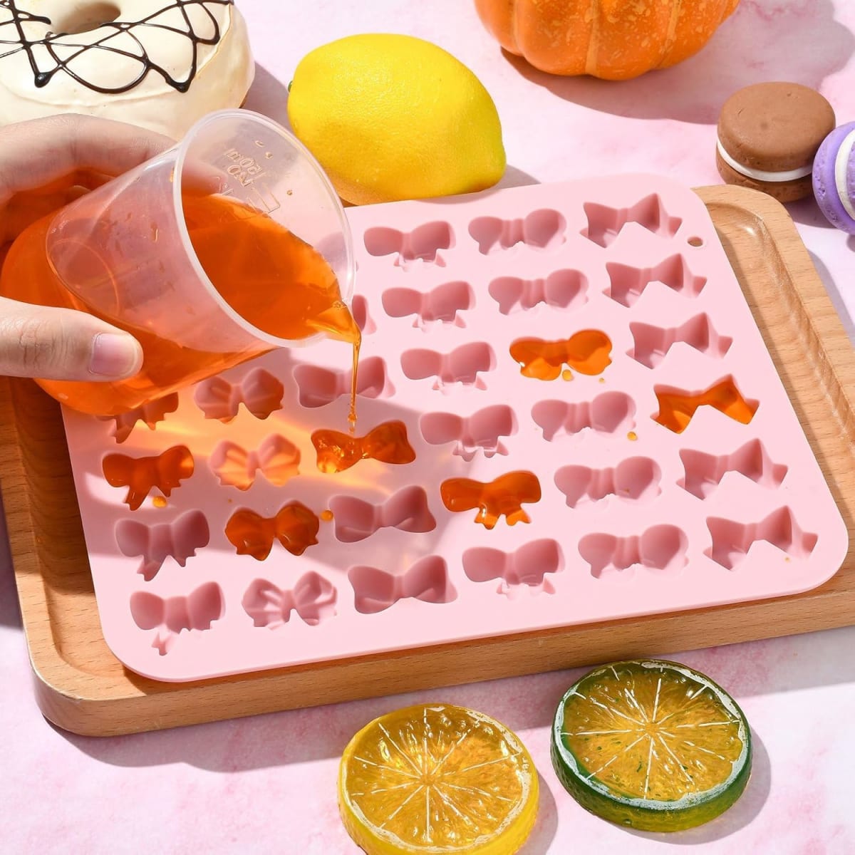 Molde Moños Lazos 36 Cavidades Silicona4