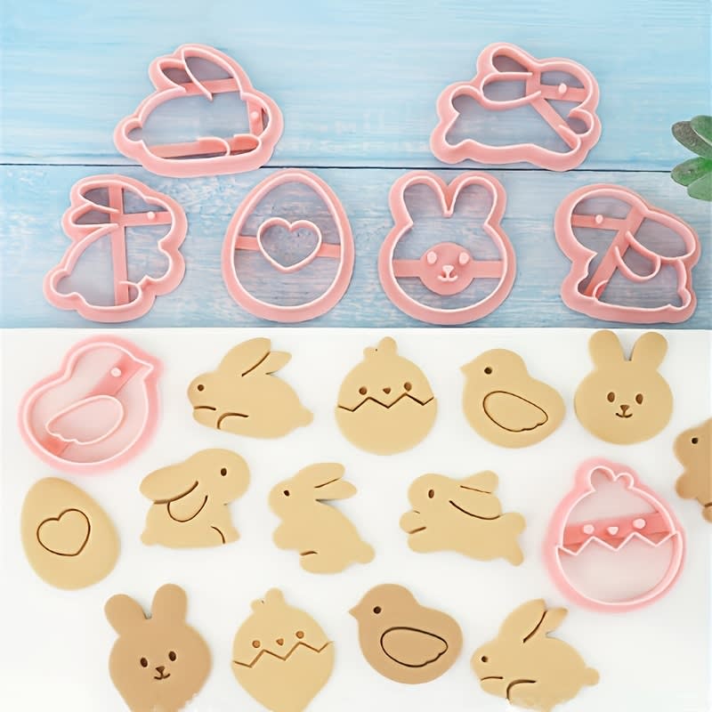 Set Cortador Pascua 8 Piezas Plástico6