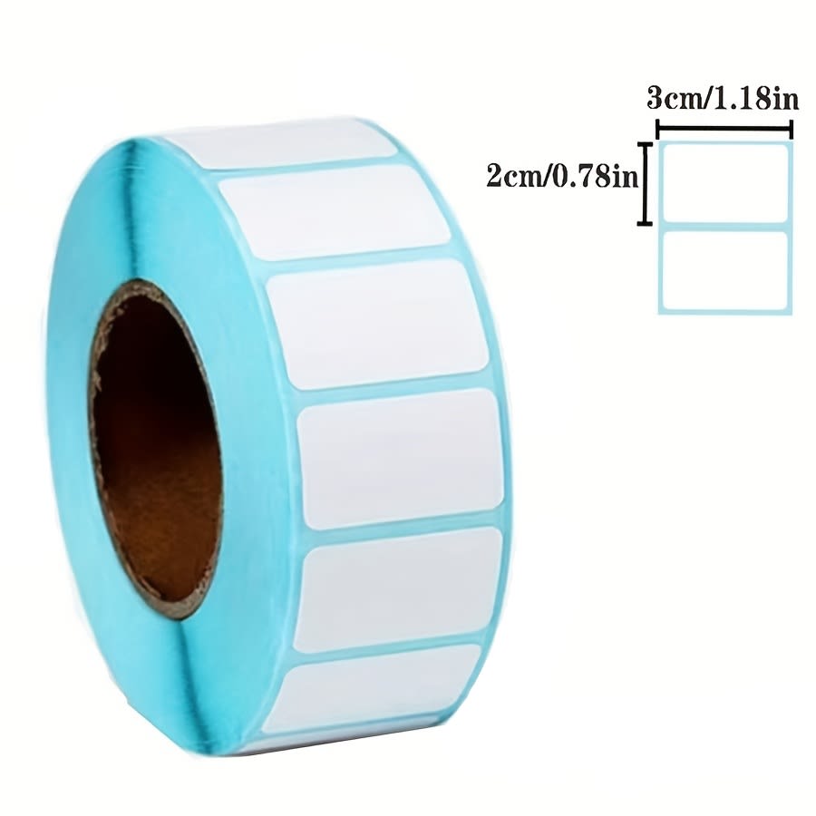 Rollo Etiquetas Térmicas Autoadhesivas 30x20 mm. 1800 Unidades5