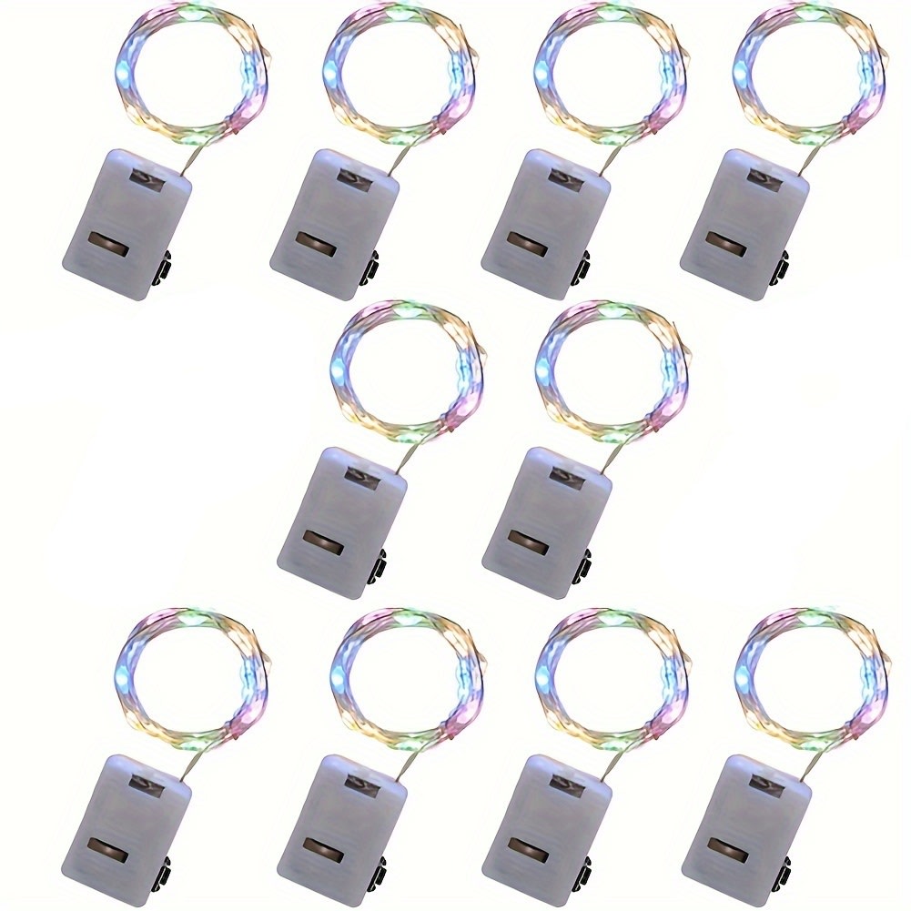Guirnalda Luces Hada Multicolor 30 Led - 3 Metros - 10 Unidades2