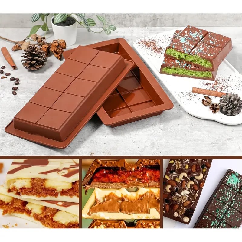 Molde Chocolate Dubai Barra Silicona2