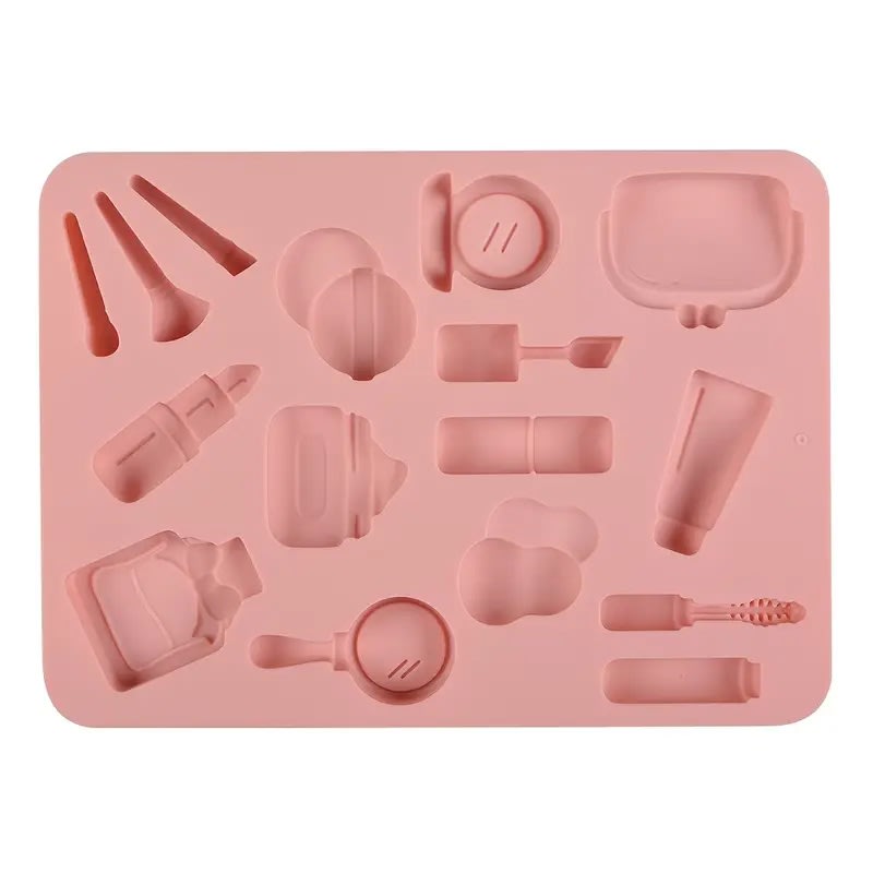 Molde Makeup Maquillaje Silicona2