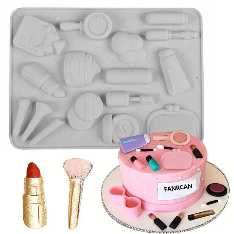 Molde Makeup Maquillaje Silicona 0