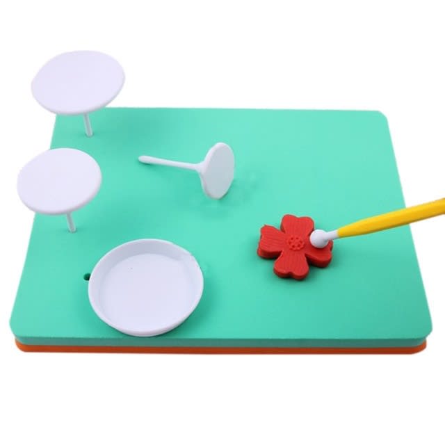 Almohadilla para Modelar Flores Fondant1