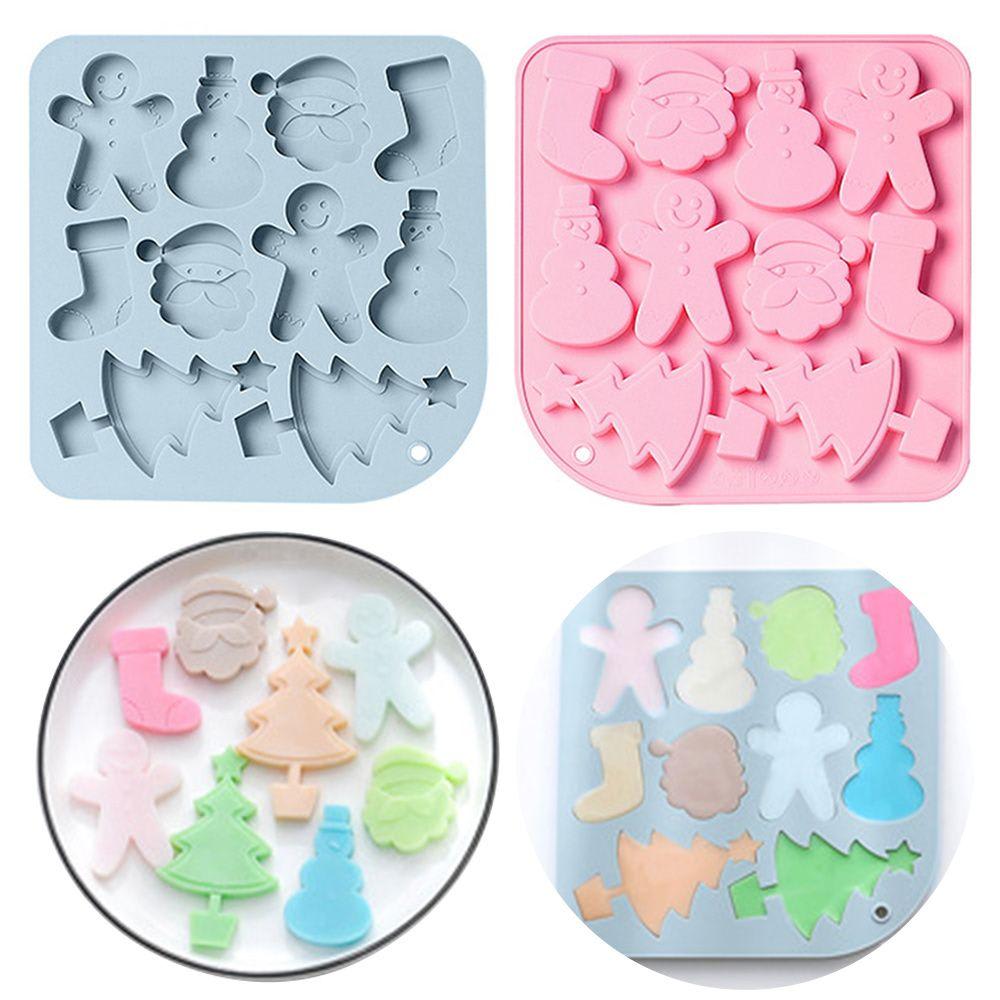 Molde Silicona 10 Figuras de Navidad4