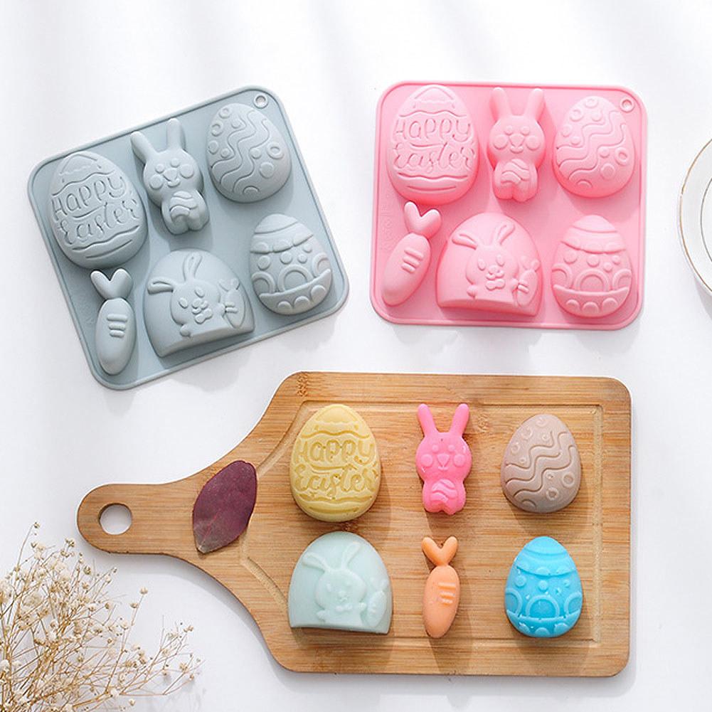 Molde Silicona Pascua N°1 6 Cavidades5