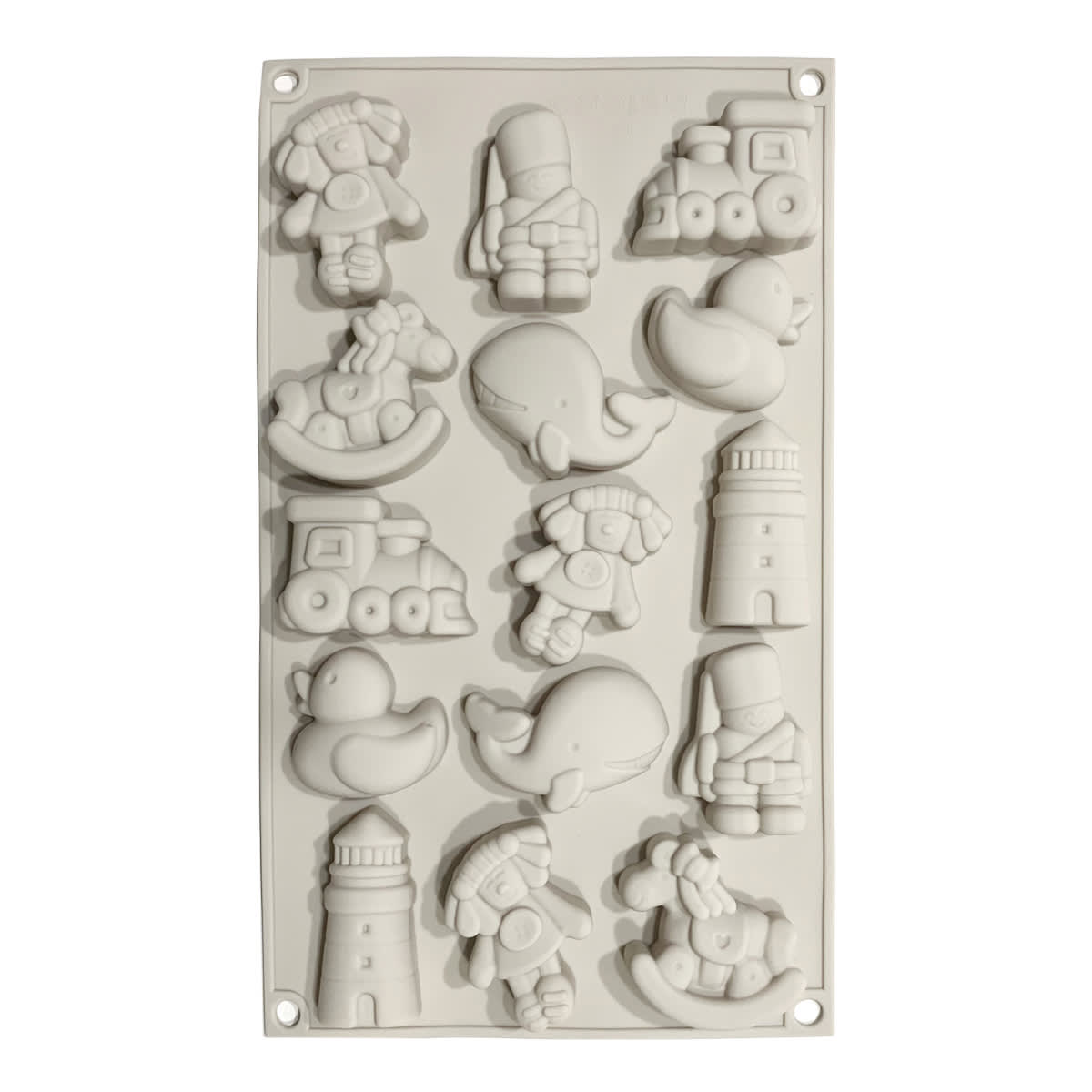 Molde Silicona Baby Toys 15 Cavidades 0