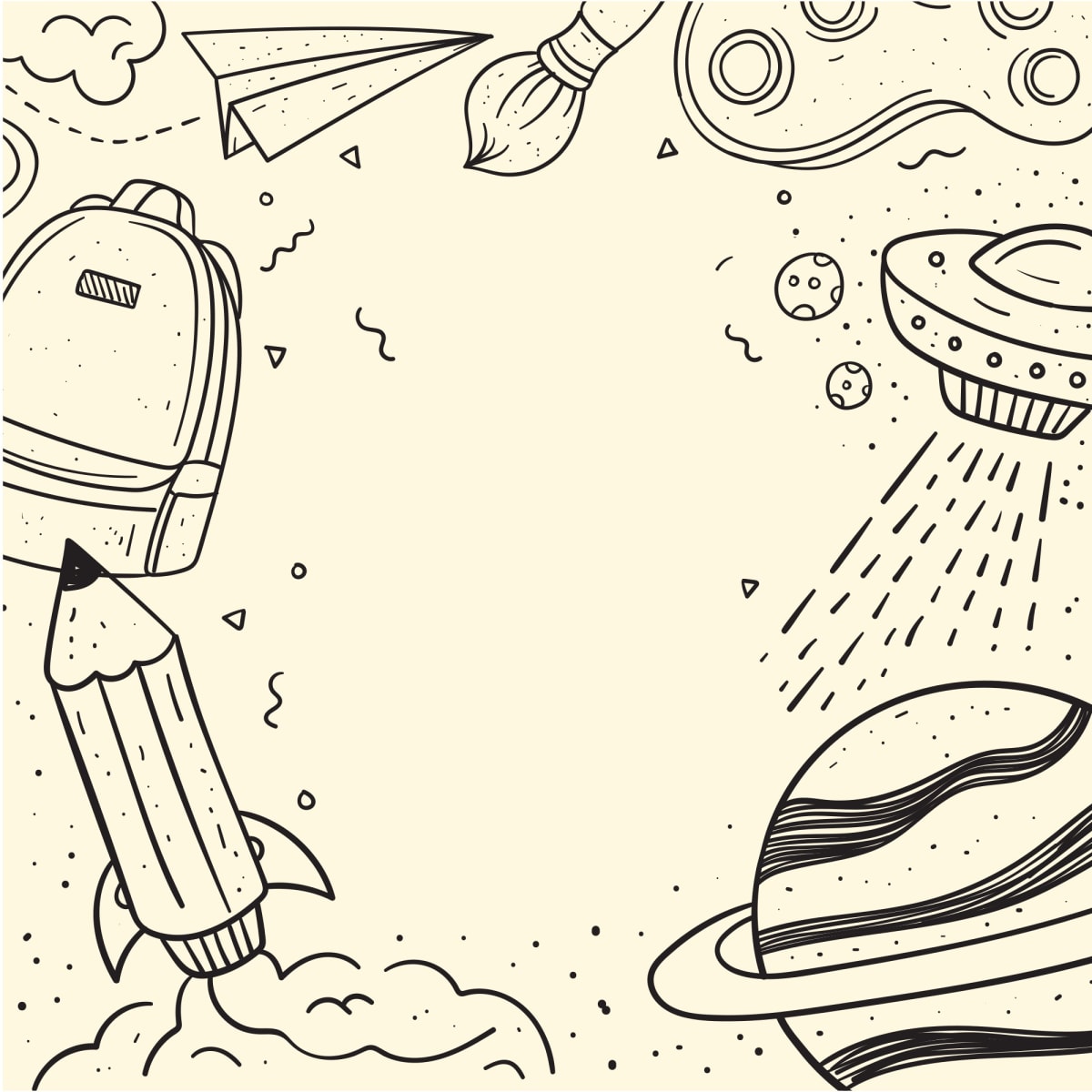 Cookie Card 10x10 cm. Vuelta a Clases N°1 - 10 Unidades2