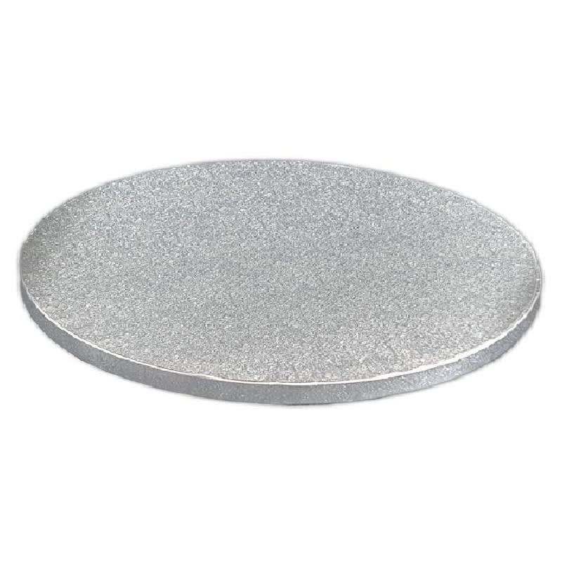 Bandeja Plateada Redonda 40 cm. Gruesa1